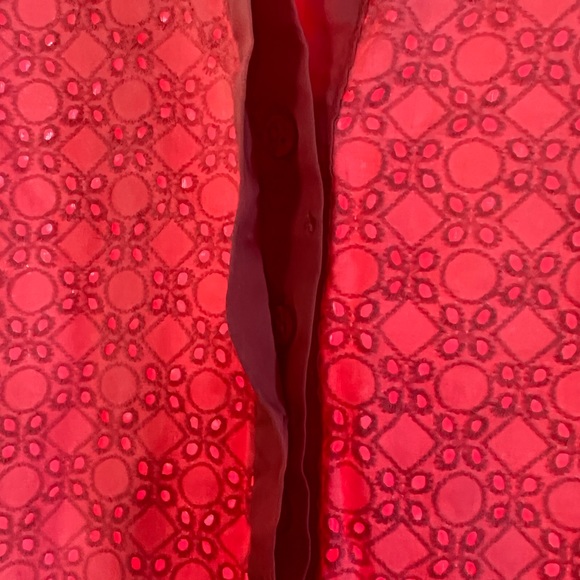 LOFT Eyelet Shift Dress - Picture 13 of 15